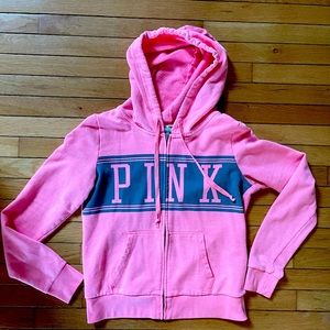 PINK medium zip up